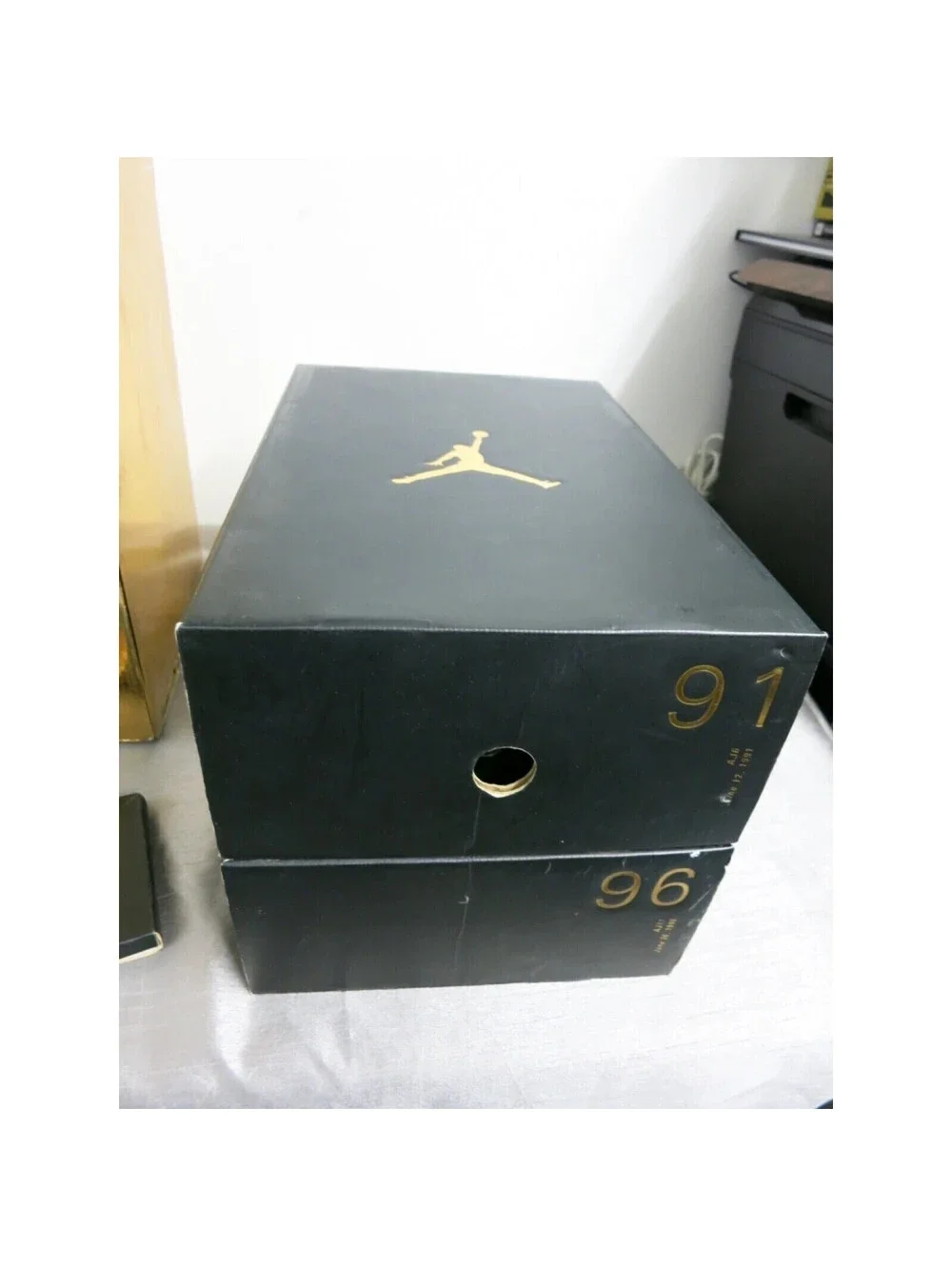 Air Jordan 6/11 Retro LE DMP  Defining Moments Pack  Mens Size 9.5 DS BOX ONLY